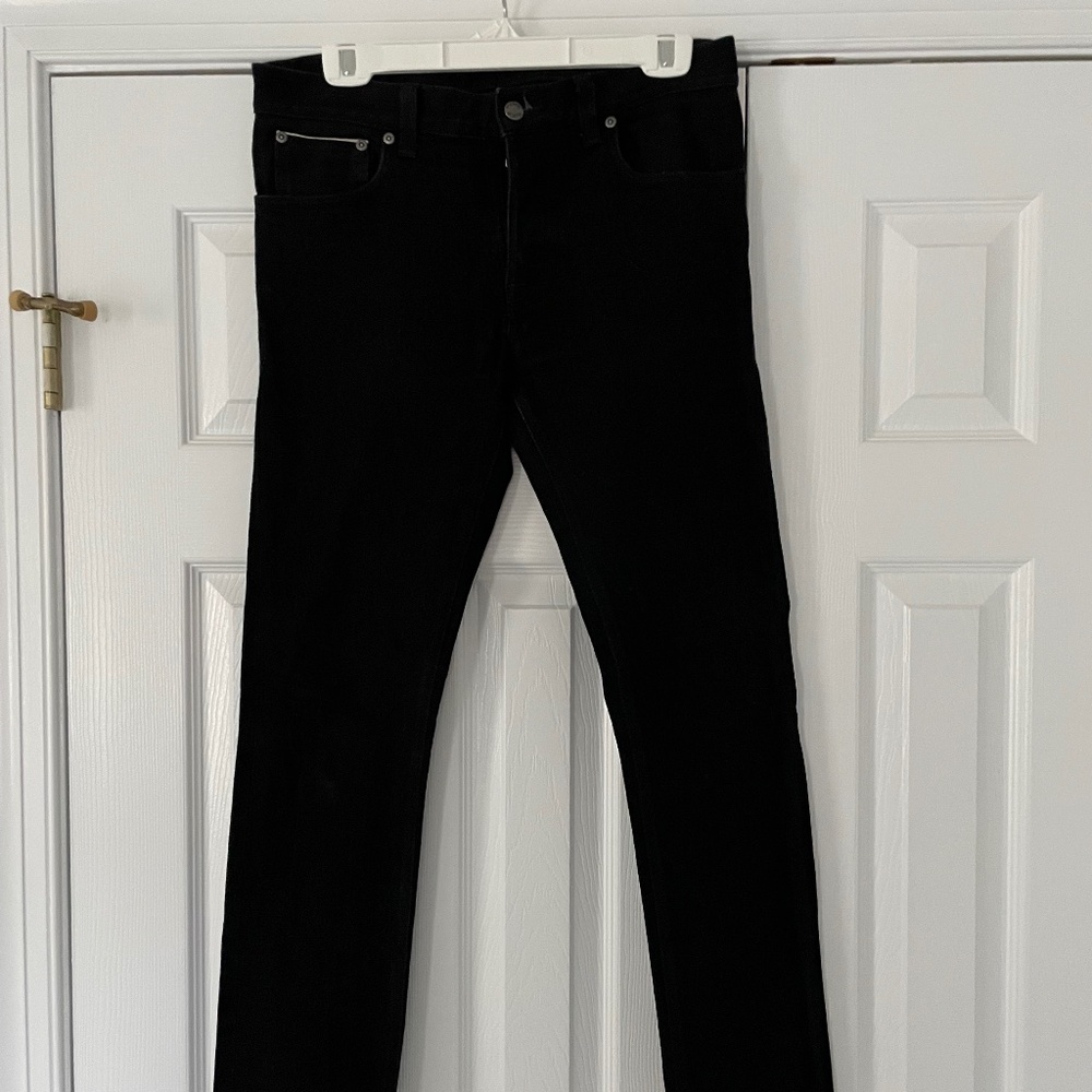 Nudie Jeans Co. Black Slim Jeans